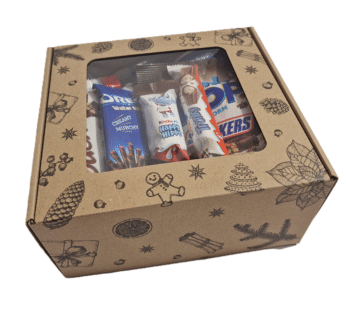 PACZKA ŚWIĄTECZNA ZESTAW PREZENTOWY Z MINI OREO NR 229