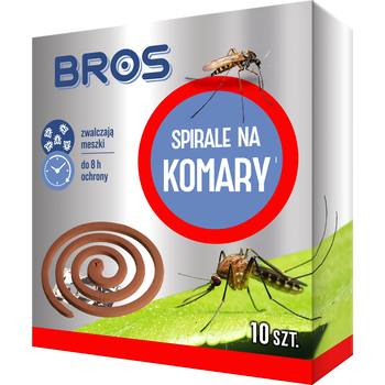 Bros spirale na komary 10szt