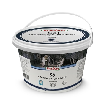 Kotanyi Sól z kopalni soli Wieliczka 8kg